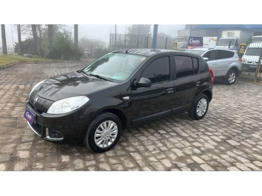 RENAULT - SANDERO - 2011/2012 - Preta - R$ 39.900,00
